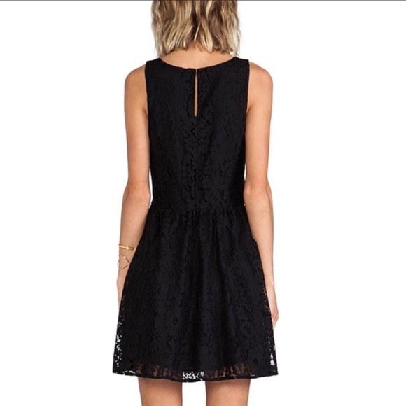Joie Black Lace Dress - Picture 2 of 5